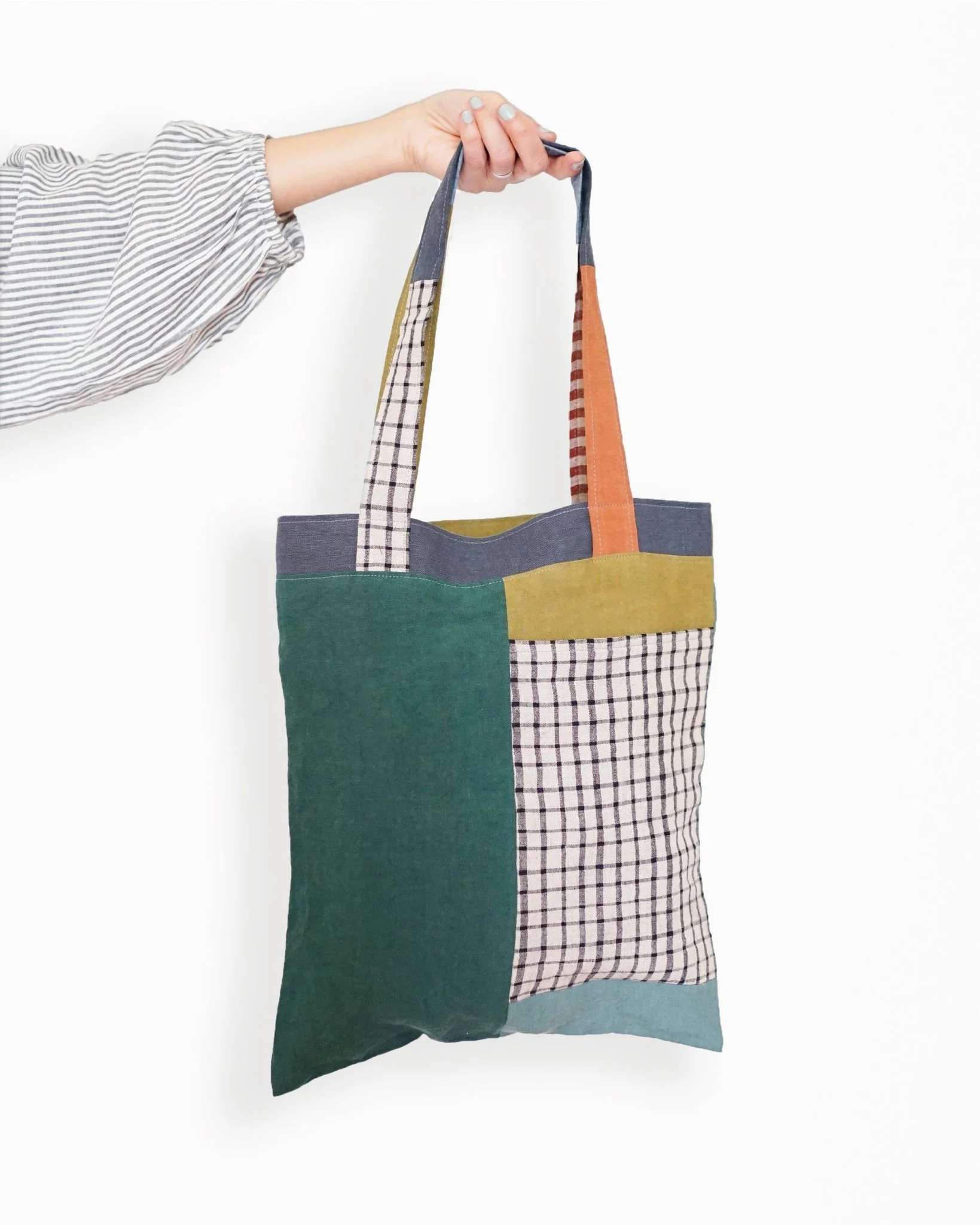 Stash Pocket Tote PDF Pattern - Matchy Matchy Sewing Club - Image 13