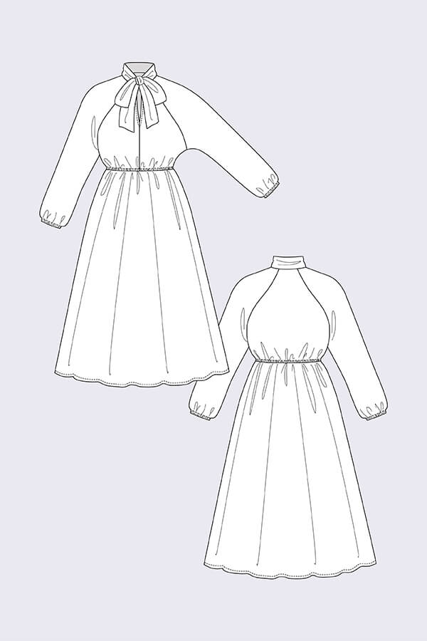 Stella Raglan Shirt + Dress - Named Clothing - Sewing Pattern - Image 8