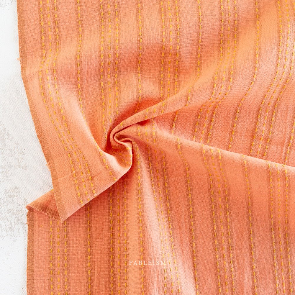 Stitch Stripe - Ginger - Lucky Loom - Fableism Supply Co.