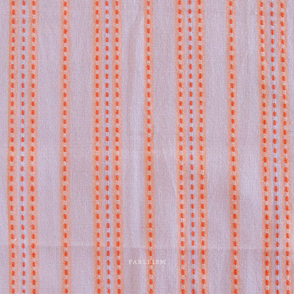 Stitch Stripe - Lavender - Lucky Loom - Fableism Supply Co. - Image 3