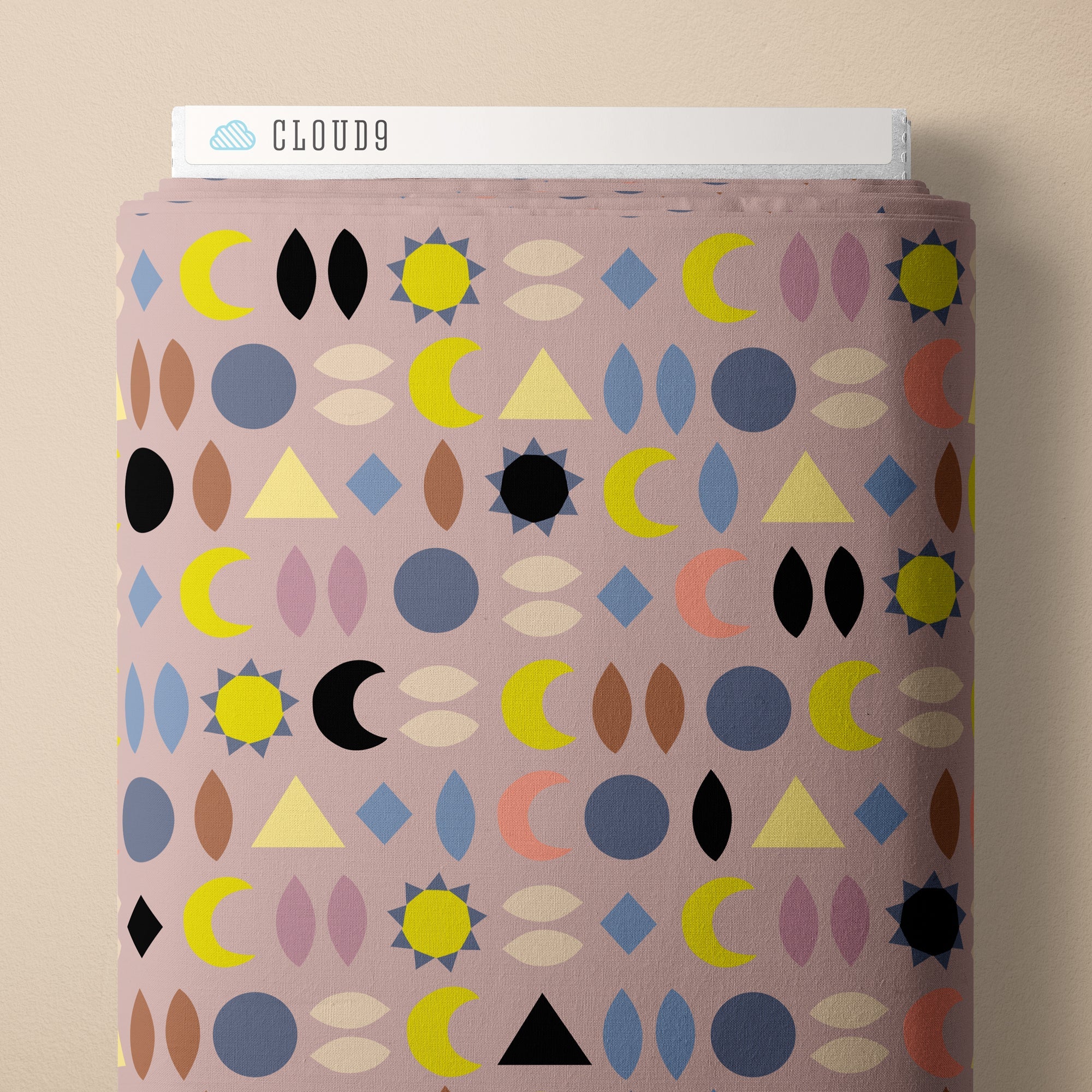 Sun and Moon - Sun Seed Moon - Leah Duncan - Cloud 9 Fabrics - Batiste