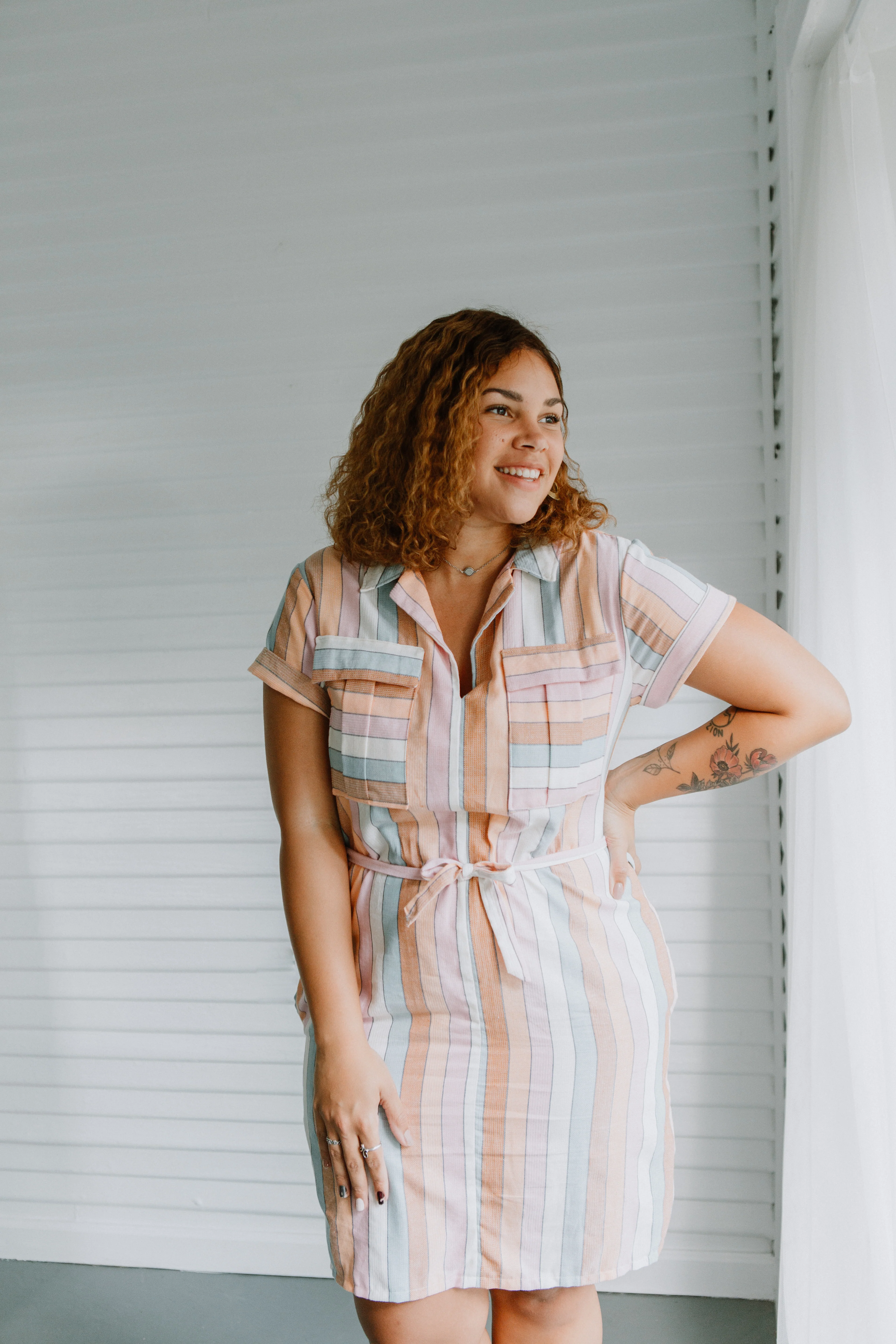 Sydni Shirt Dress - Paper Pattern - Sew to Grow - Image 51