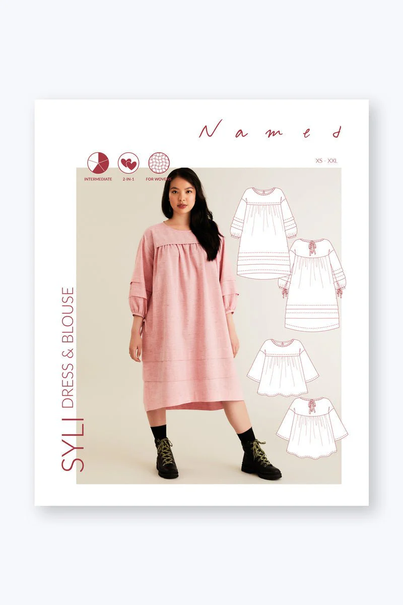Syli Dress + Blouse - Named Clothing - Sewing Pattern - Image 10