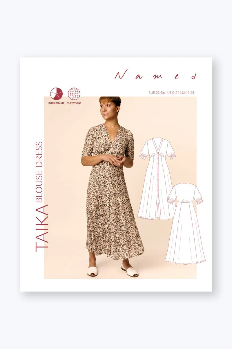 Taika Blouse Dress - Named Clothing - Sewing Pattern - Image 6
