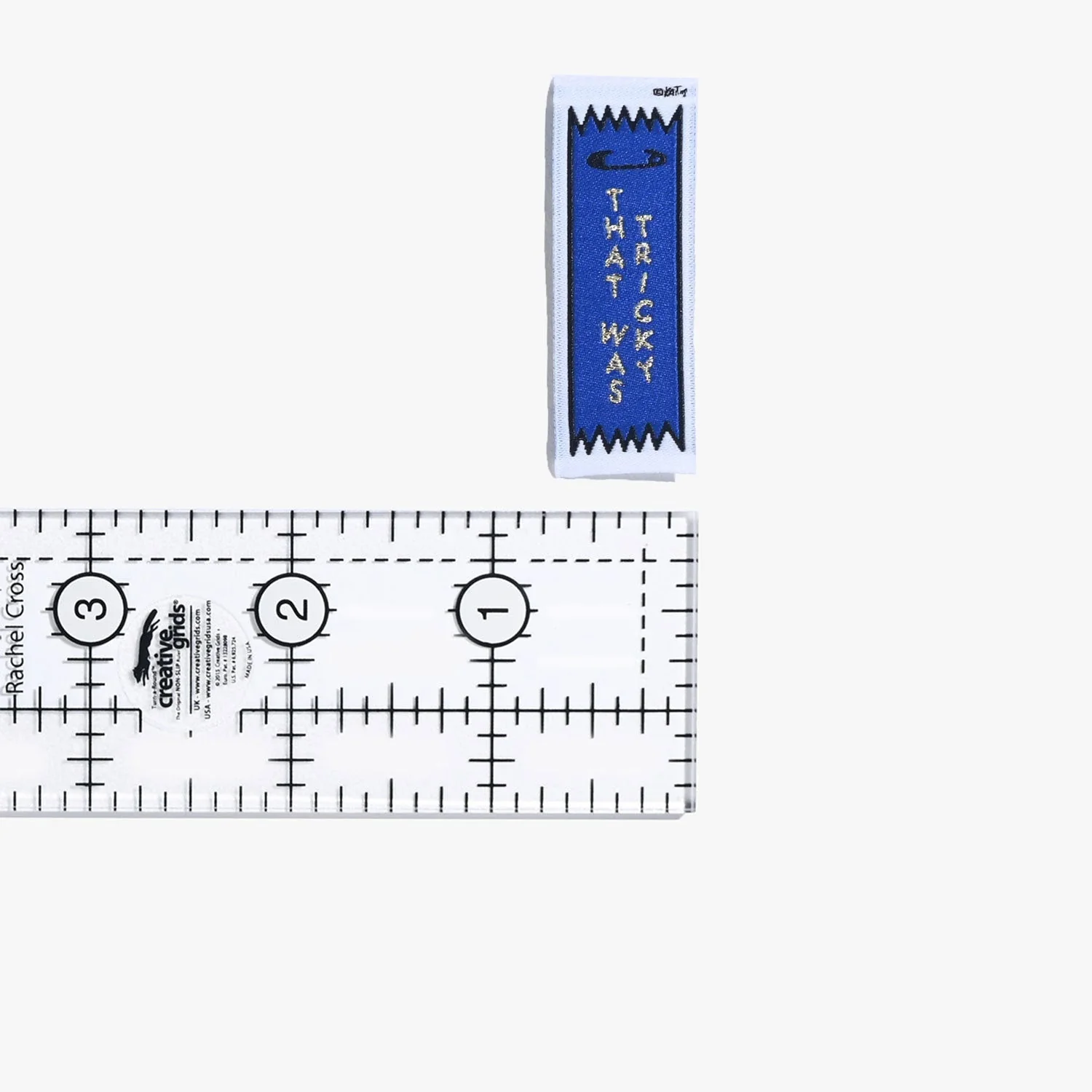 "THAT WAS TRICKY" Woven Label Pack - Kylie And The Machine - Image 3