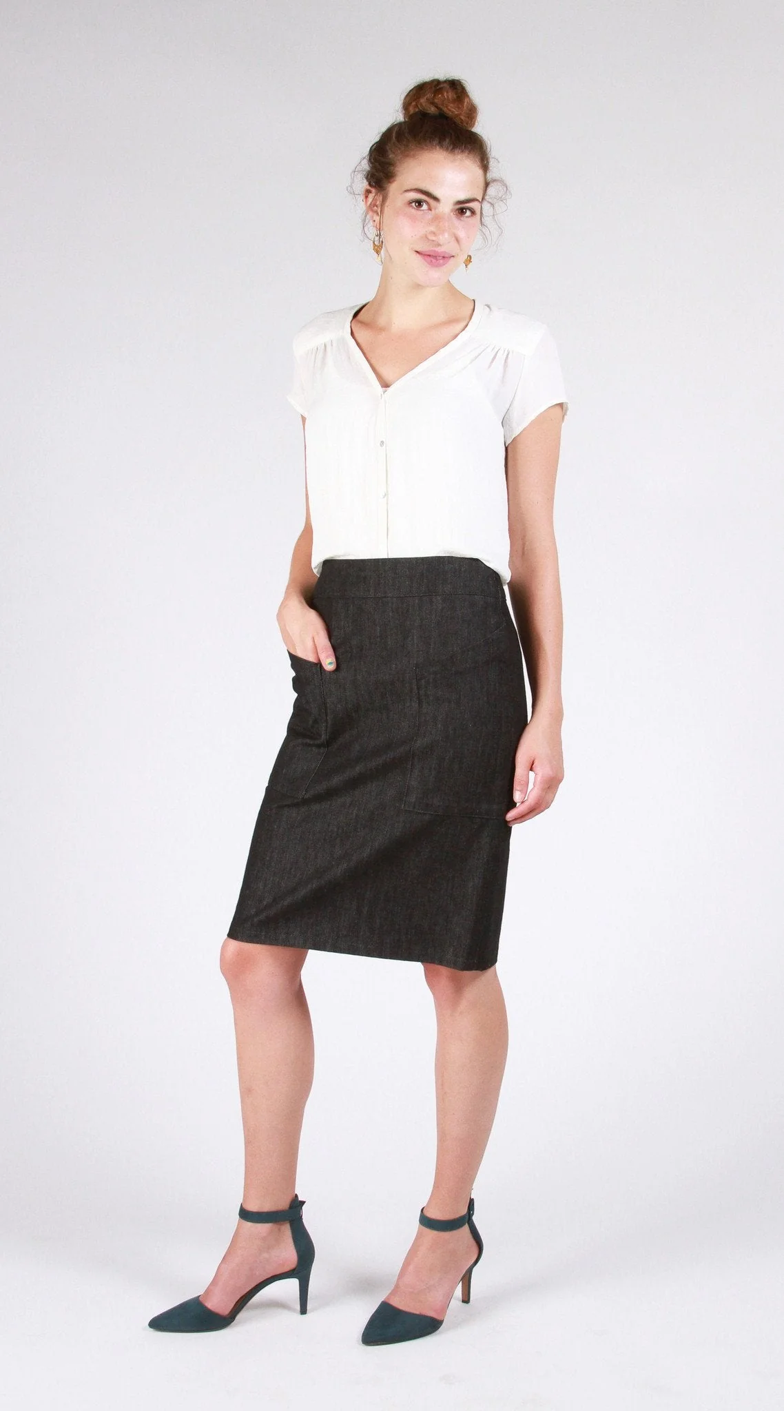 The Alberta Street Pencil Skirt Sewing Pattern - Sew House Seven - Image 3
