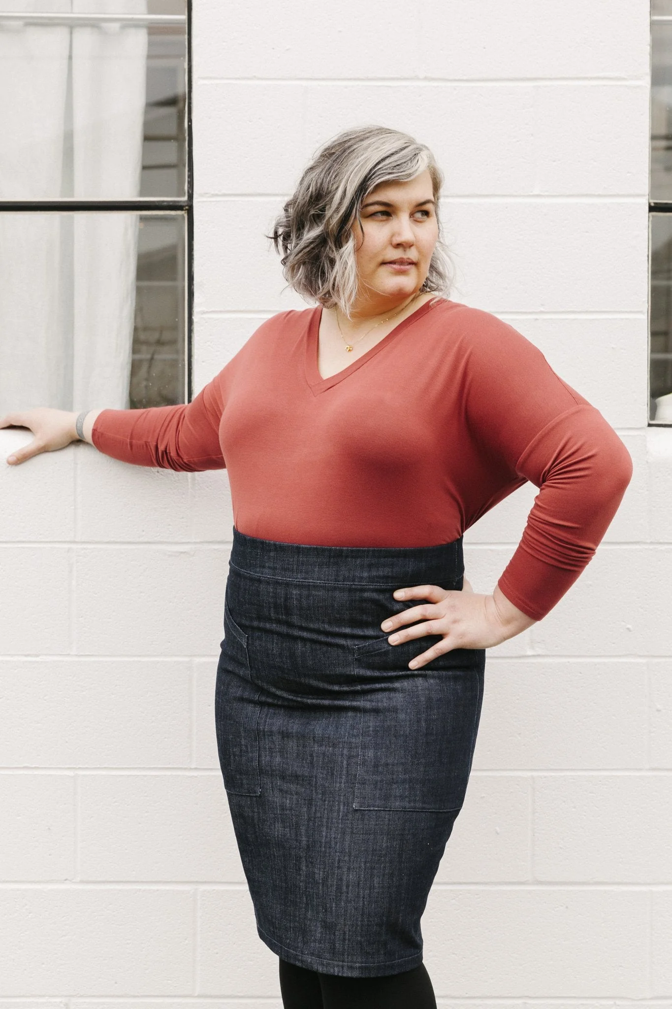 The Alberta Street Pencil Skirt Sewing Pattern - Sew House Seven - Image 7