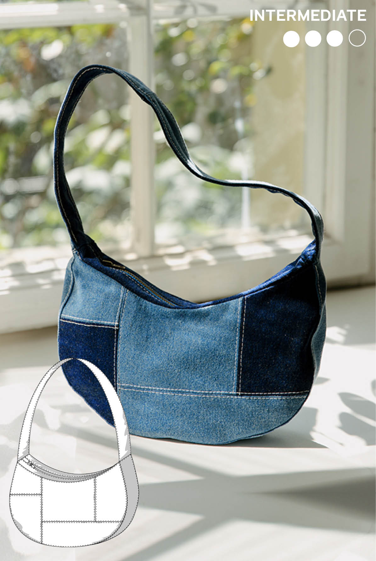 The Ava Bag - Paper Sewing Pattern - Juliana Martejevs