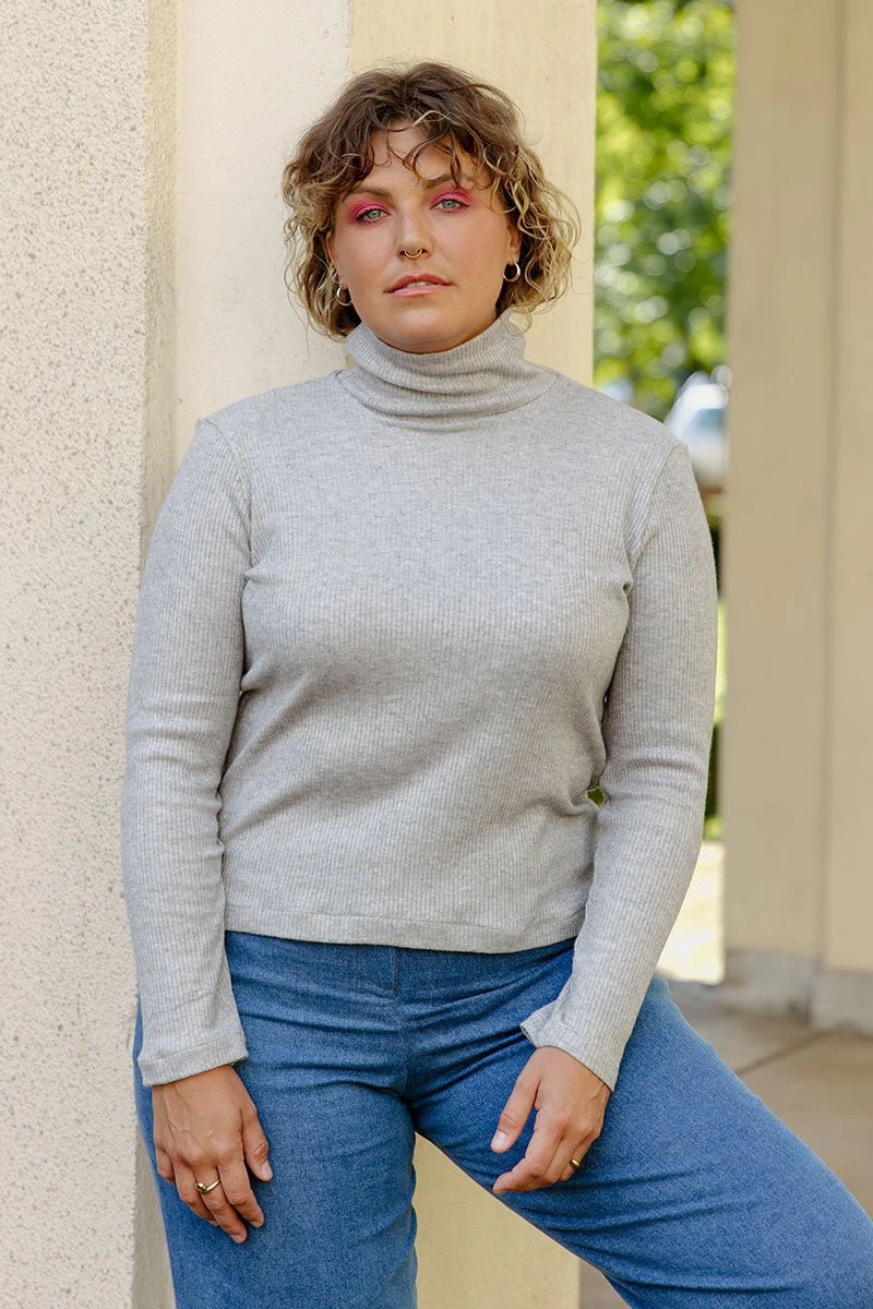 The Basic Turtleneck - Paper Sewing Pattern - Juliana Martejevs - Image 3
