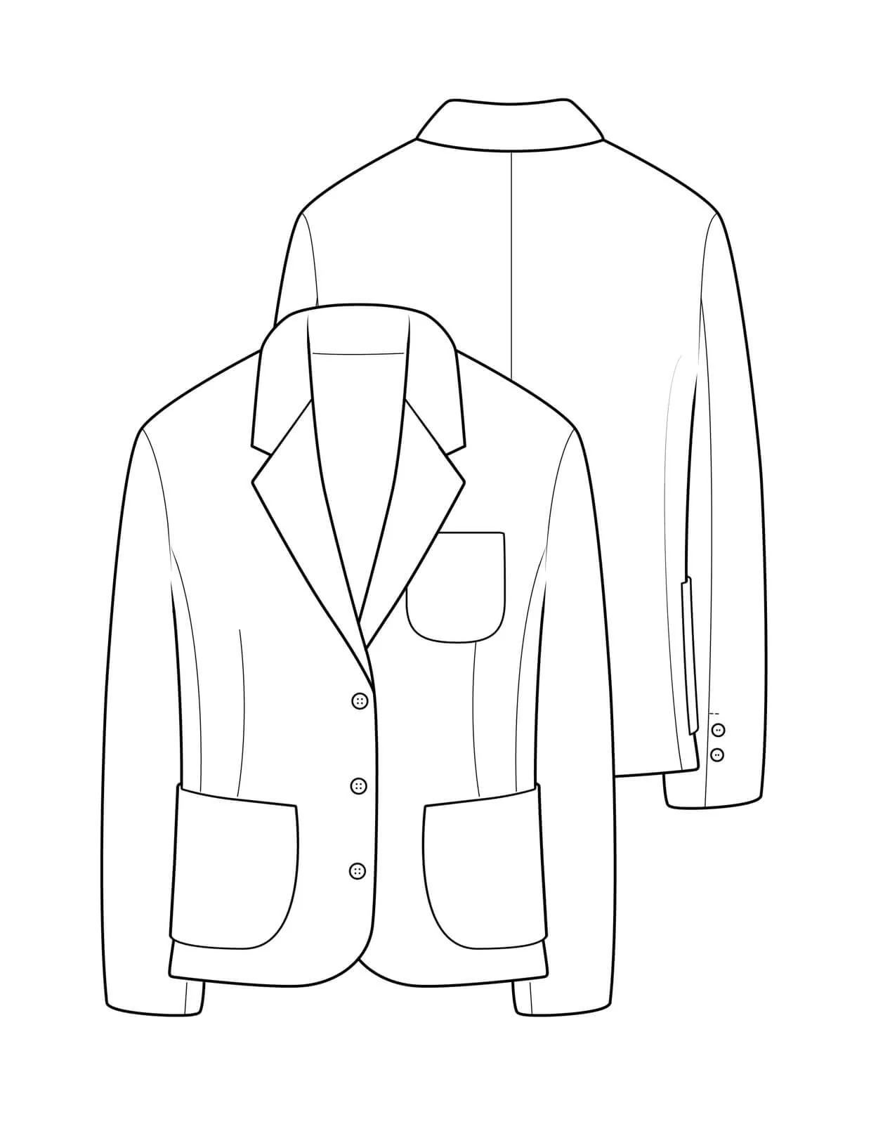The Blazer - PDF Pattern - The Makers Atelier - Image 10