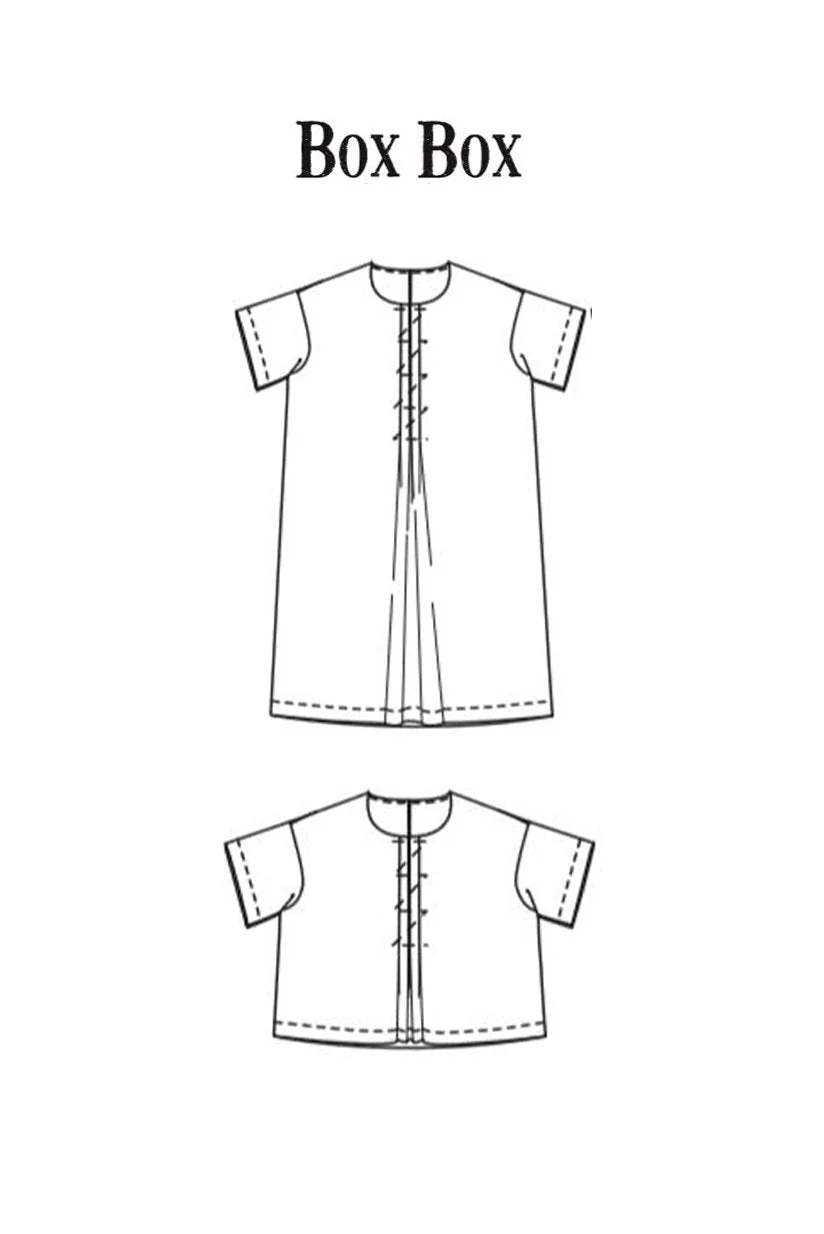 The Box Box (Top/Dress) Womens PDF Pattern - Merchant & Mills - Image 6