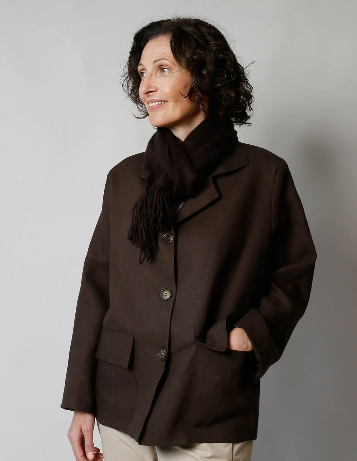 The Boxy Jacket - PDF Pattern - The Makers Atelier - Image 2