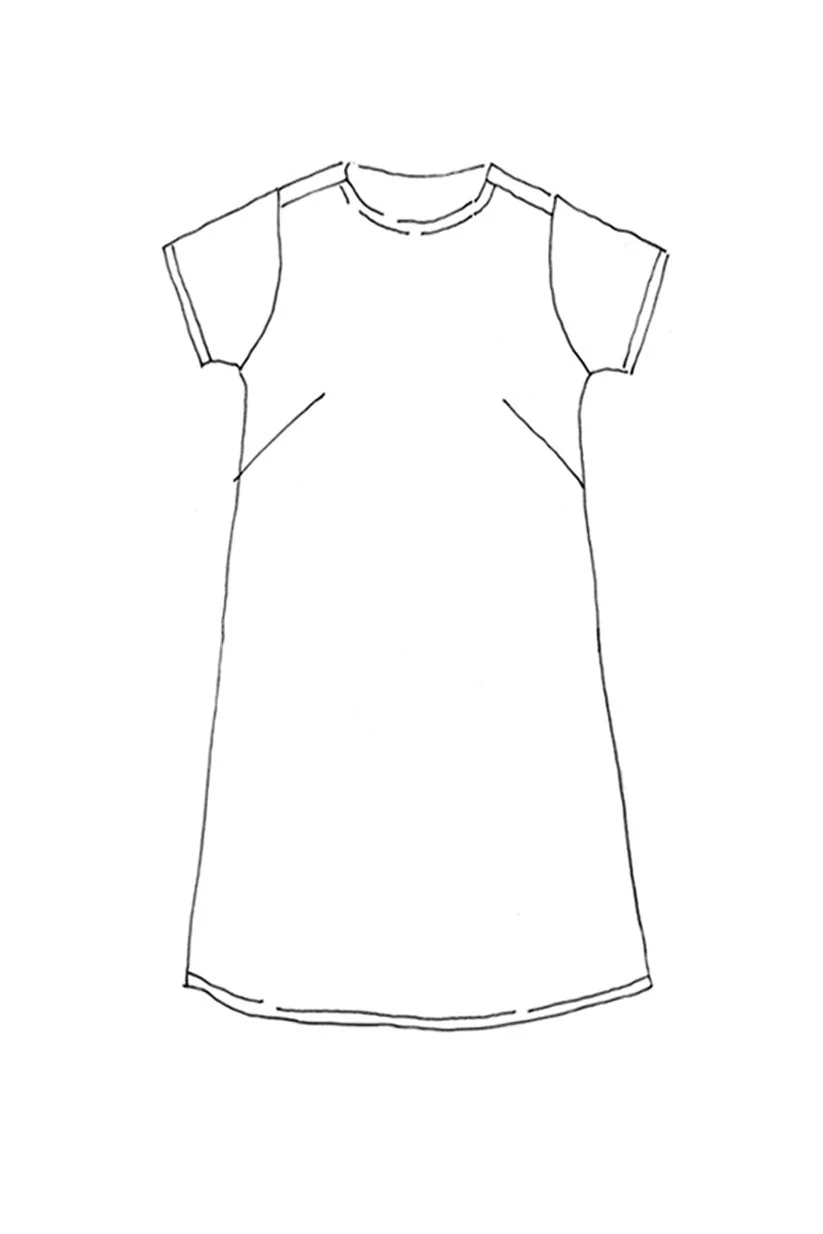 The Camber Set (Dress/Tshirt) Womens PDF Pattern - Merchant & Mills - Image 5