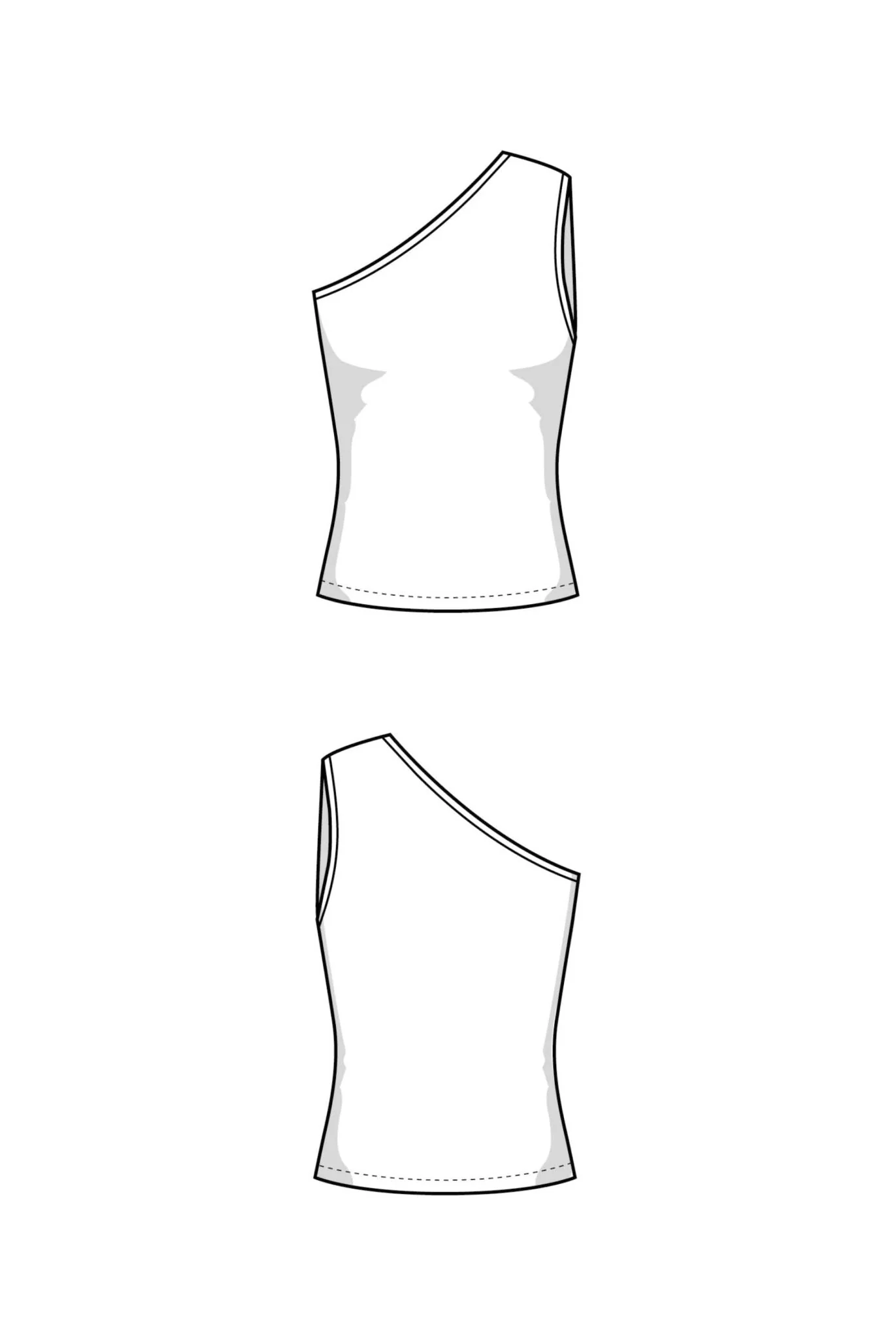 The Cara Top - Paper Sewing Pattern - Juliana Martejevs - Image 5
