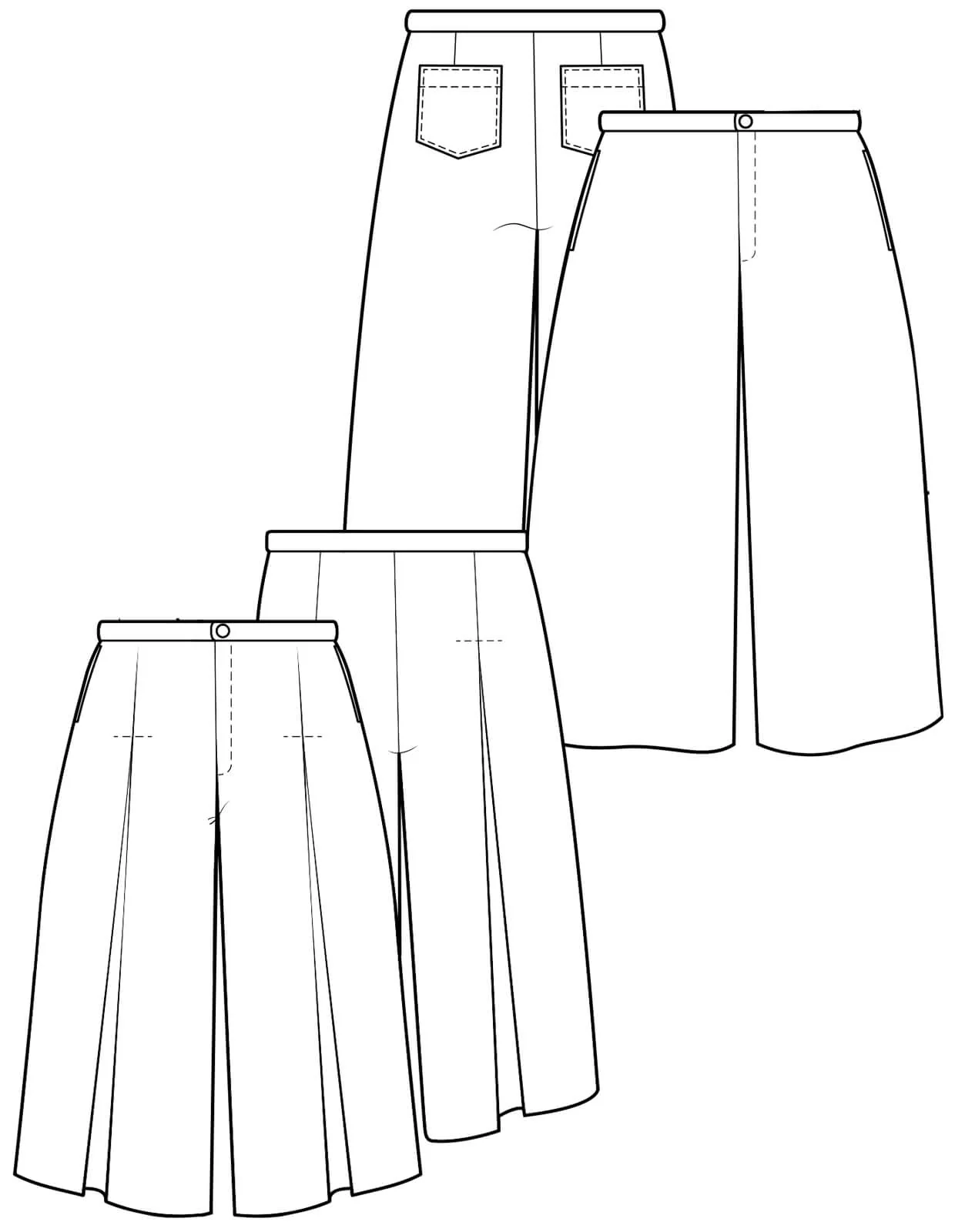 The Culottes - PDF Pattern - The Makers Atelier - Image 15