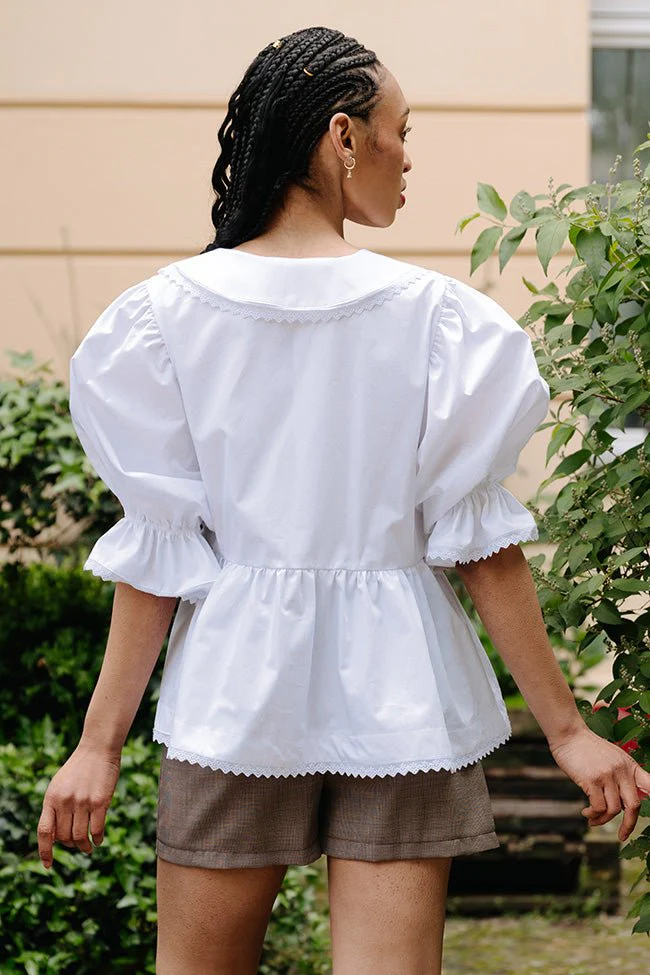 The Daphne Wrap Blouse - Paper Sewing Pattern - Juliana Martejevs - Image 3