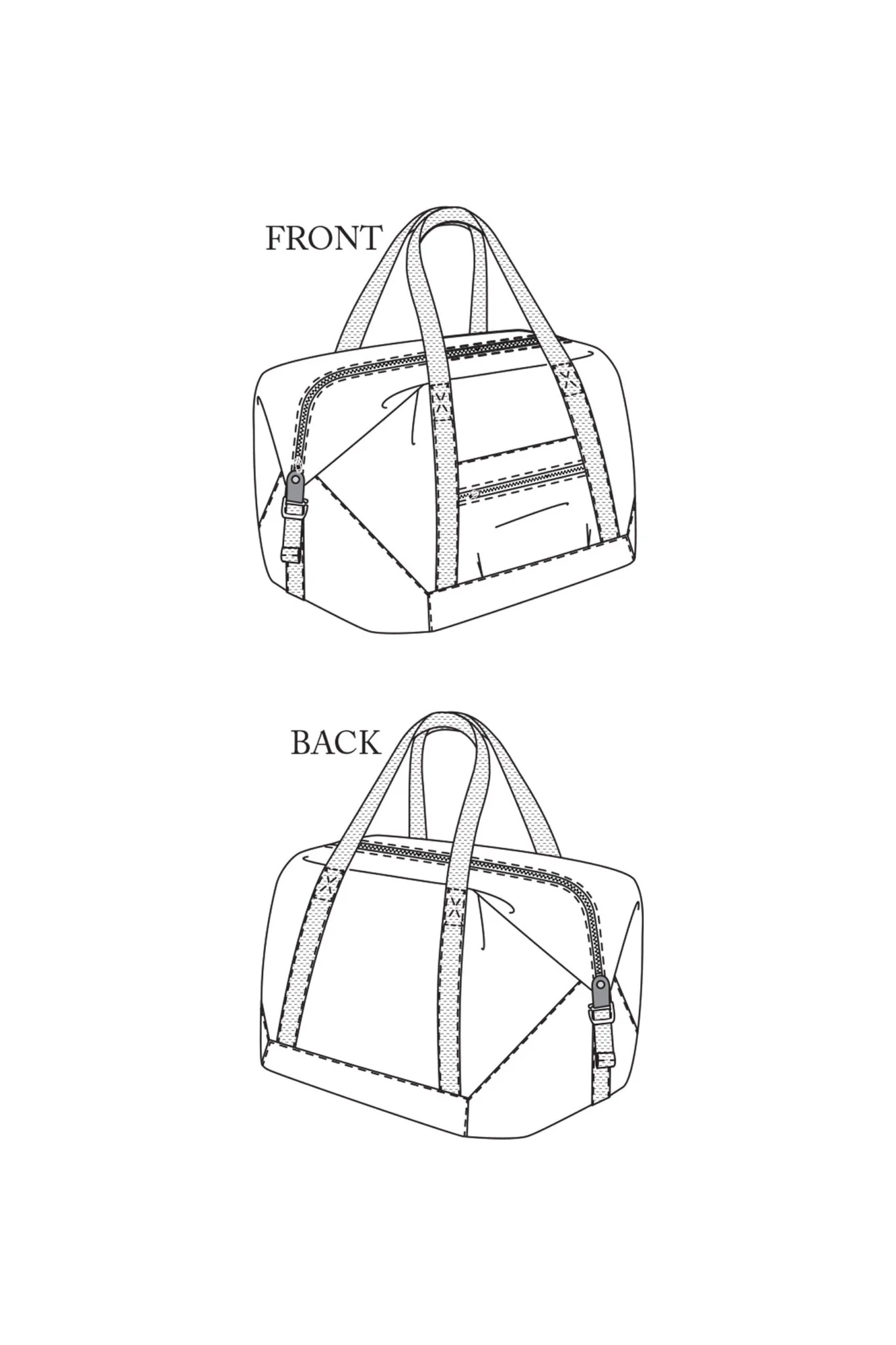 The Francli Weekender Bag PDF Pattern - Merchant & Mills - Image 7