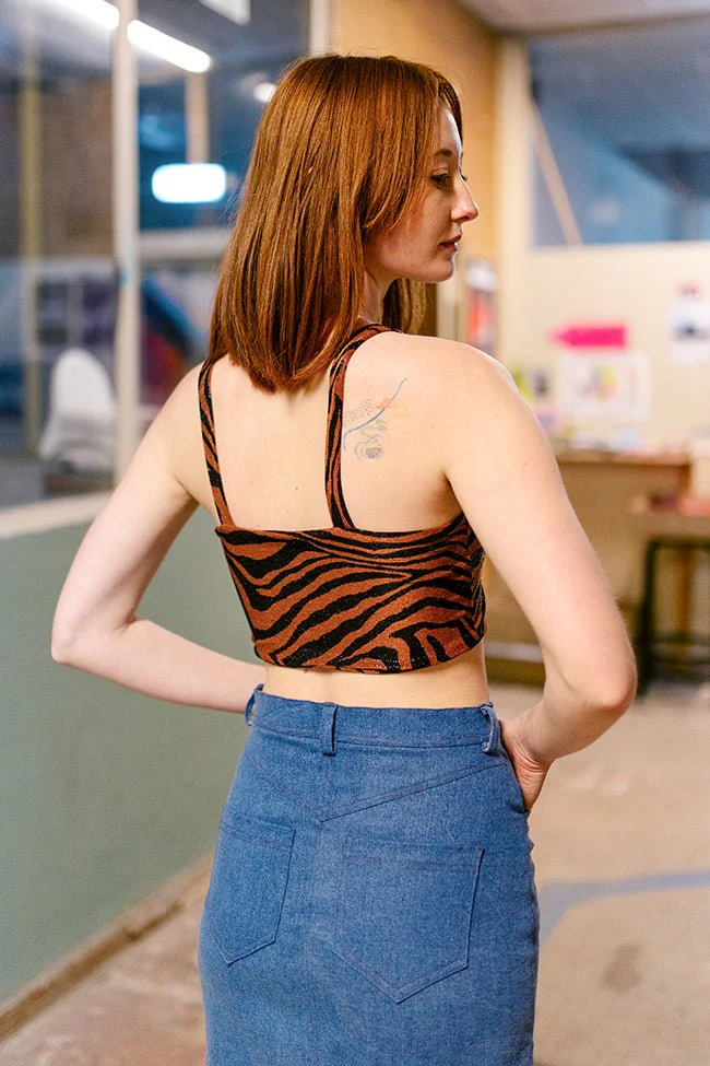 The Frida Denim Skirt - Paper Sewing Pattern - Juliana Martejevs - Image 5