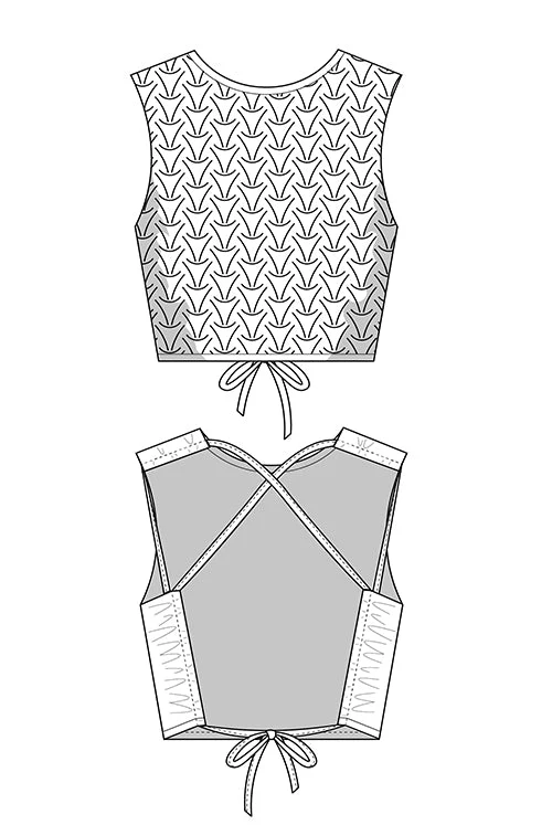 The Gigi Top - Paper Sewing Pattern - Juliana Martejevs - Image 5