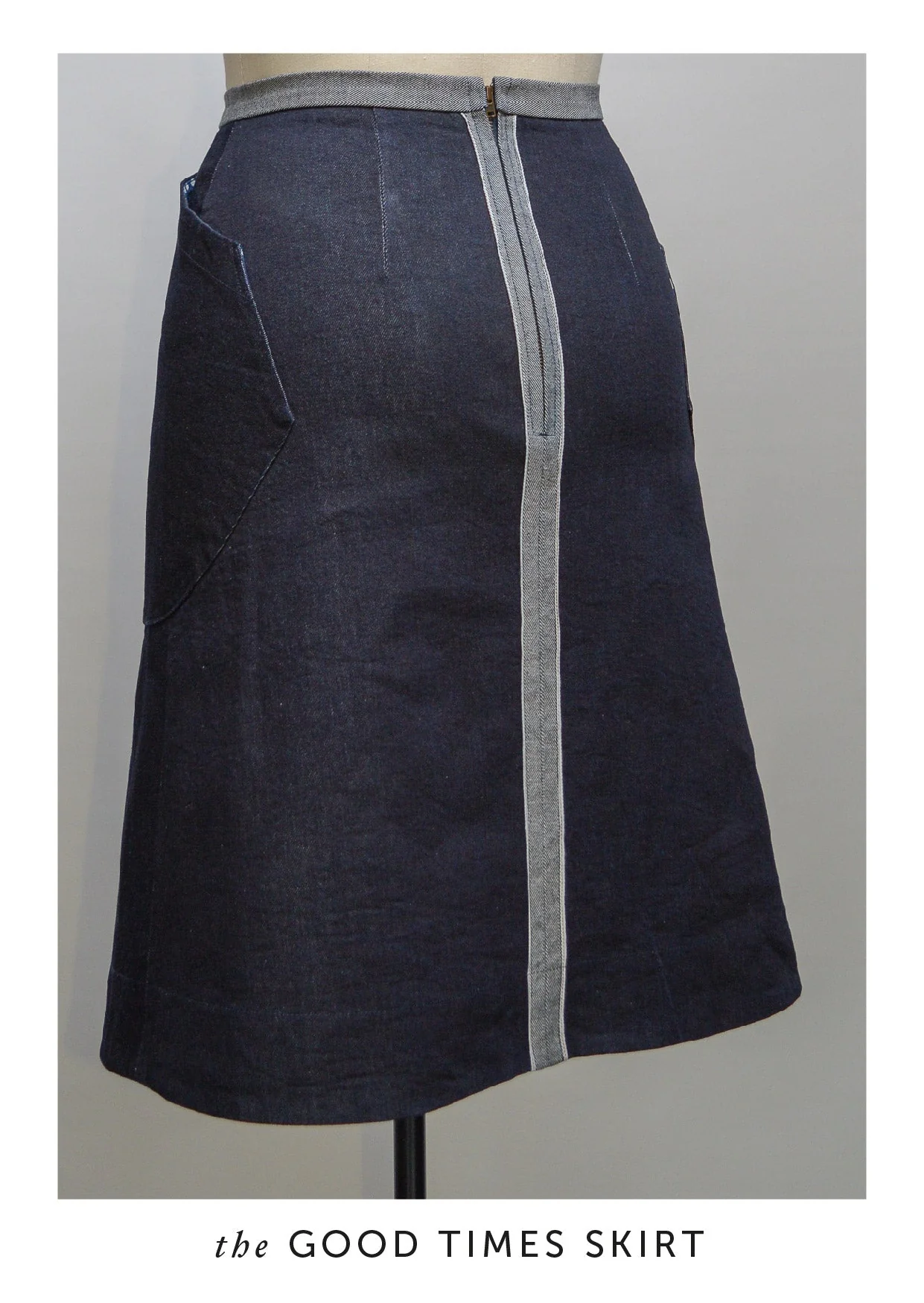 The Good Times Skirt Paper Sewing Pattern - Maven Sewing Patterns - Image 4