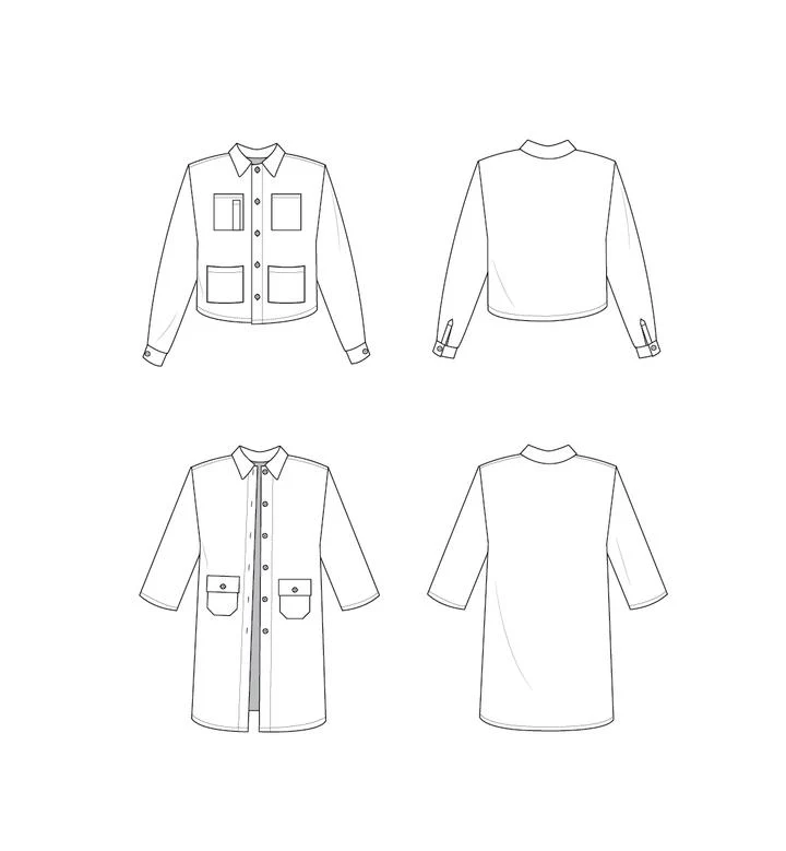 The Ilford Jacket Pattern - Friday Pattern Company - Image 8