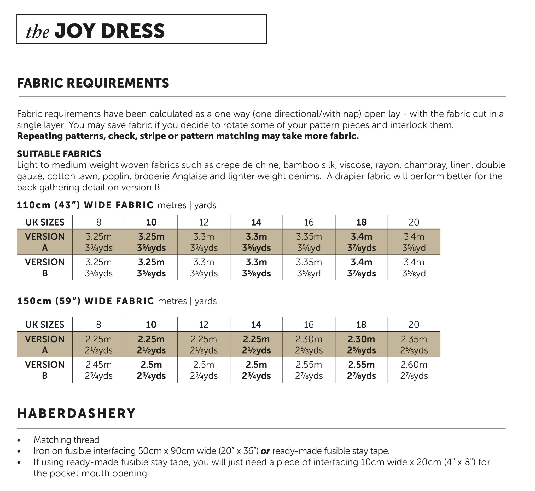 The Joy Dress Paper Sewing Pattern - Maven Sewing Patterns - Image 8