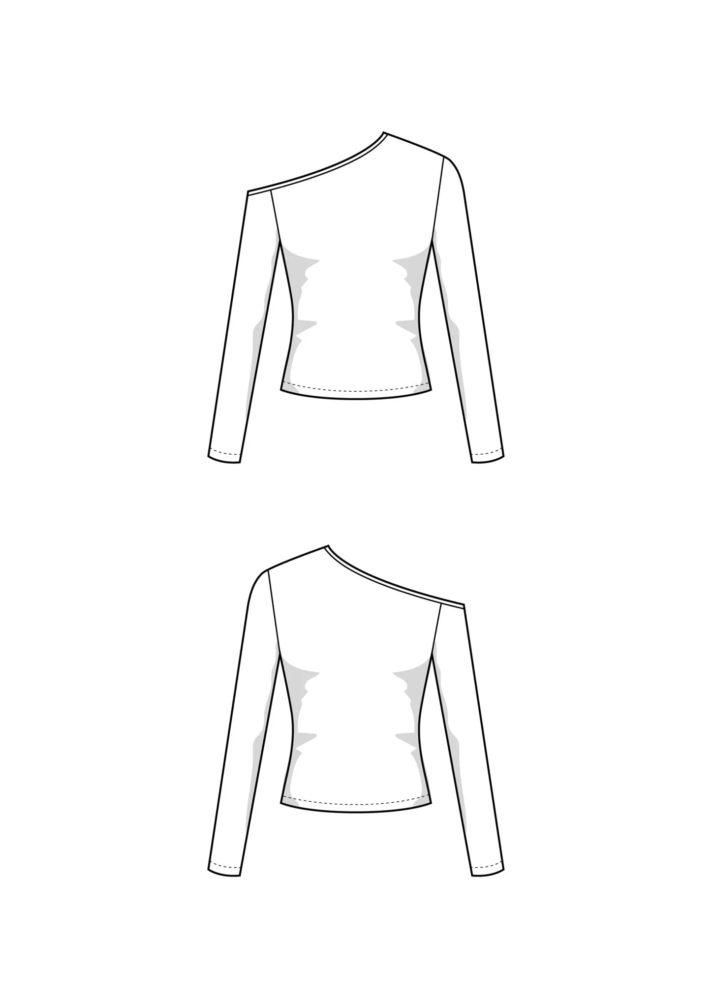 The Liza Top - Paper Sewing Pattern - Juliana Martejevs - Image 5
