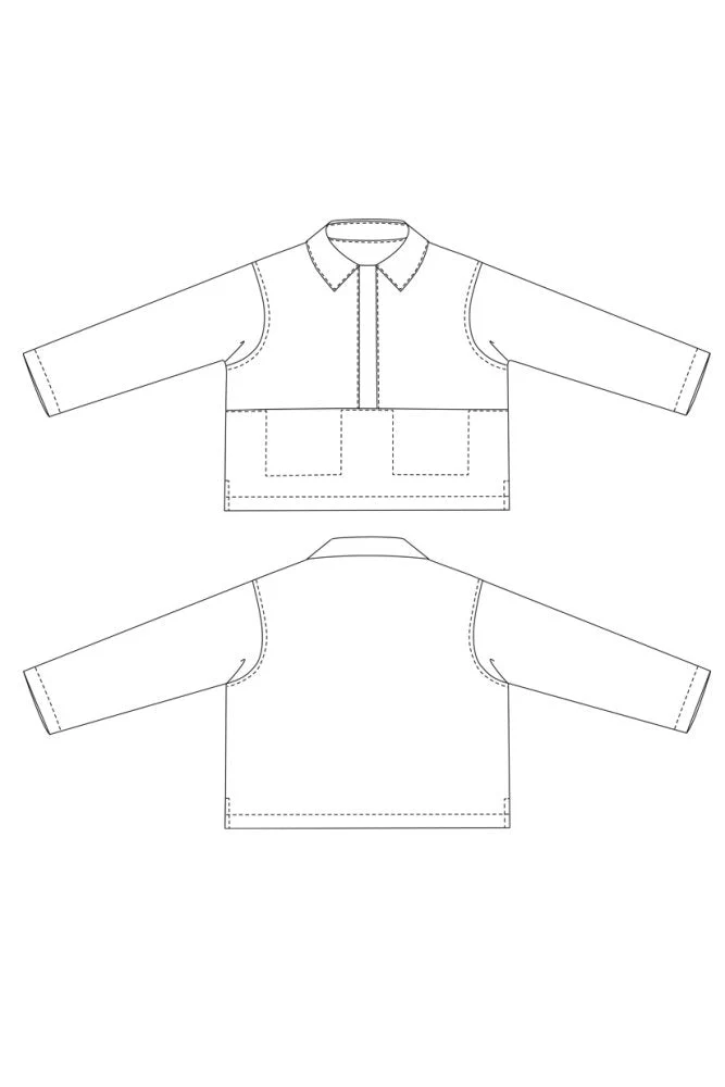The Ludlow Unisex Smock PDF Pattern - Merchant & Mills - Image 8