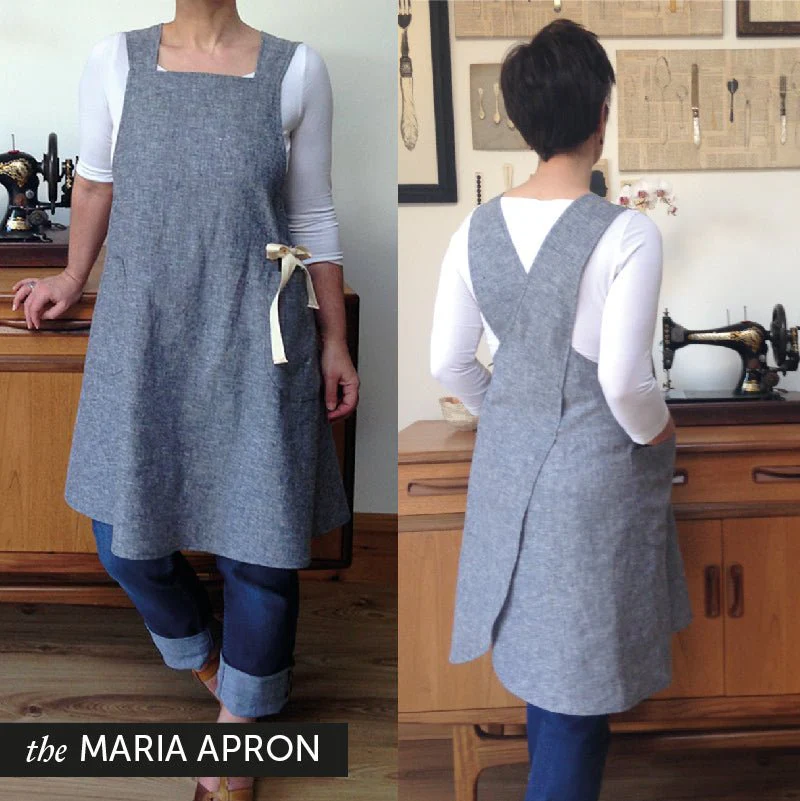 The Maria Apron Paper Sewing Pattern - Maven Sewing Patterns - Image 6