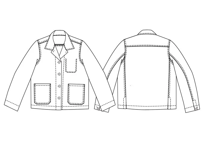 The Ottoline Jacket Womens PDF Pattern - Merchant & Mills - Image 3