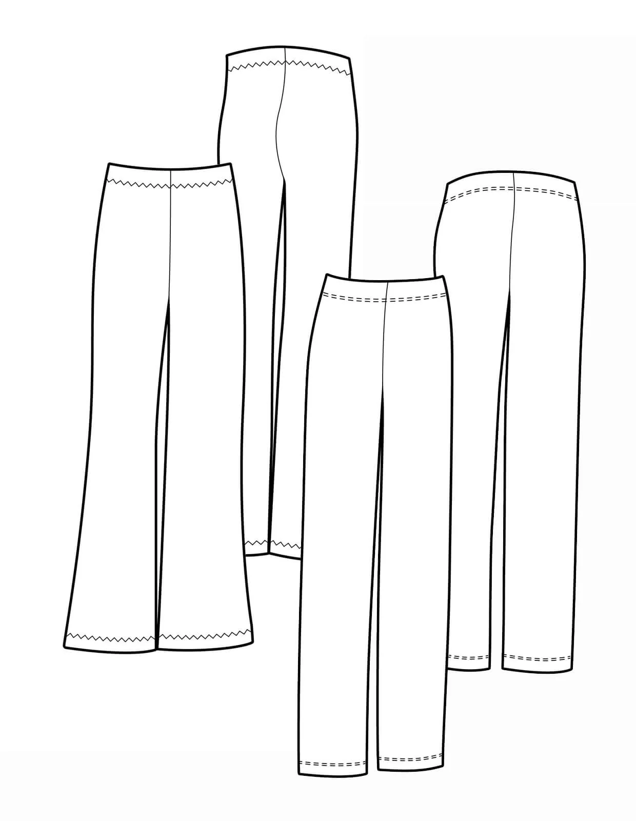 The Pull-On Trouser - PDF Pattern - The Makers Atelier - Image 8