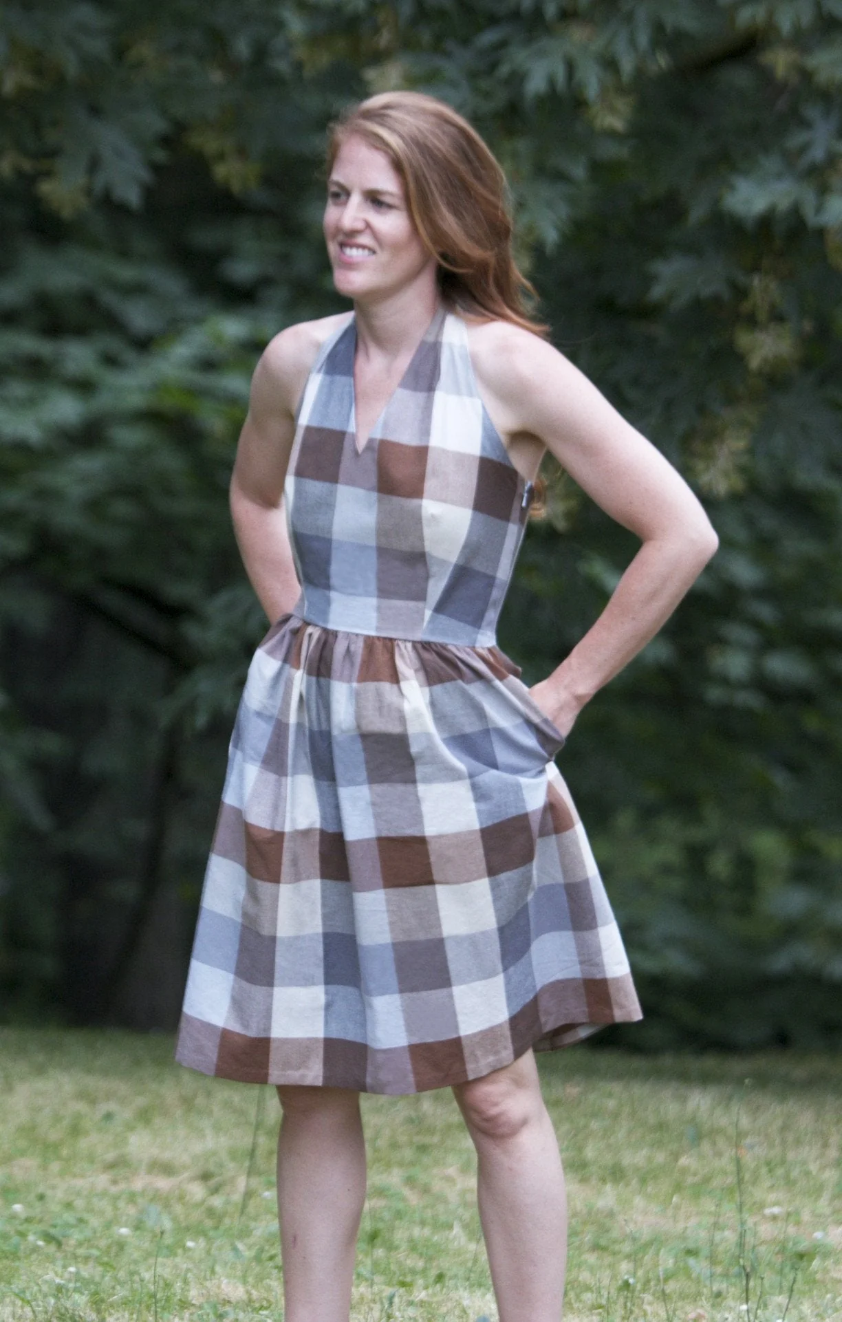The Rose City Halter Dress Sewing Pattern - Sew House Seven - Image 5
