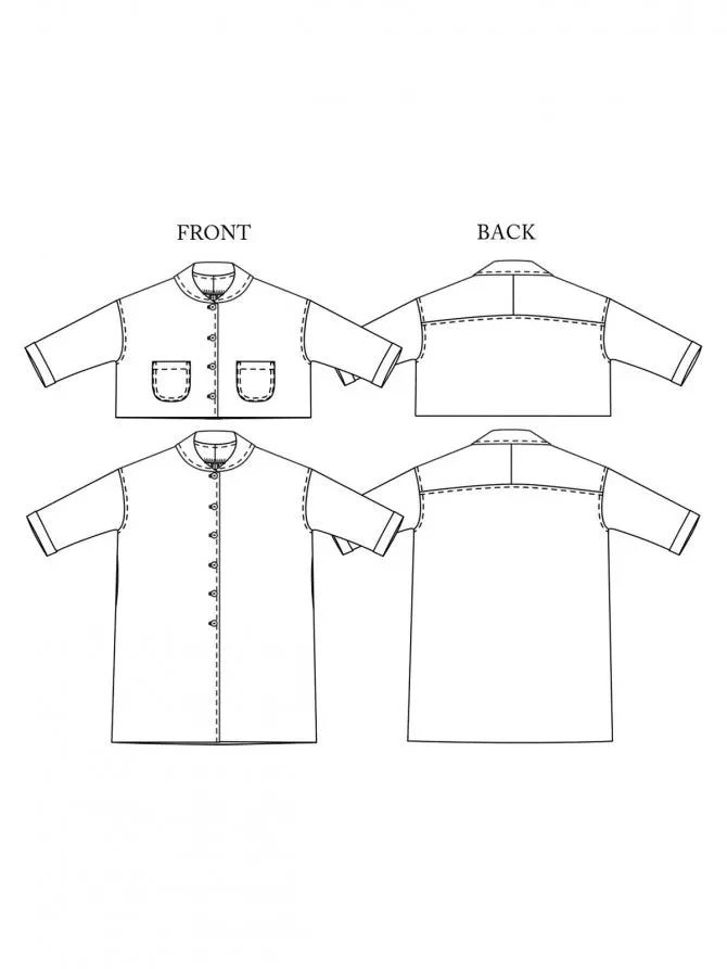 The Sanda PDF Pattern - Merchant & Mills - Image 3