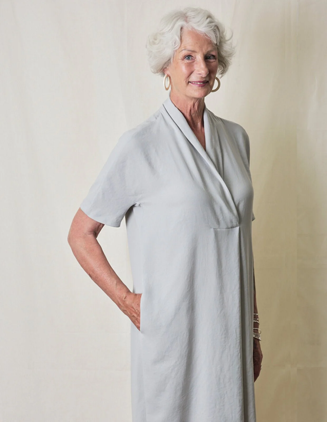 The Shawl Collar Dress - PDF Pattern - The Makers Atelier - Image 3
