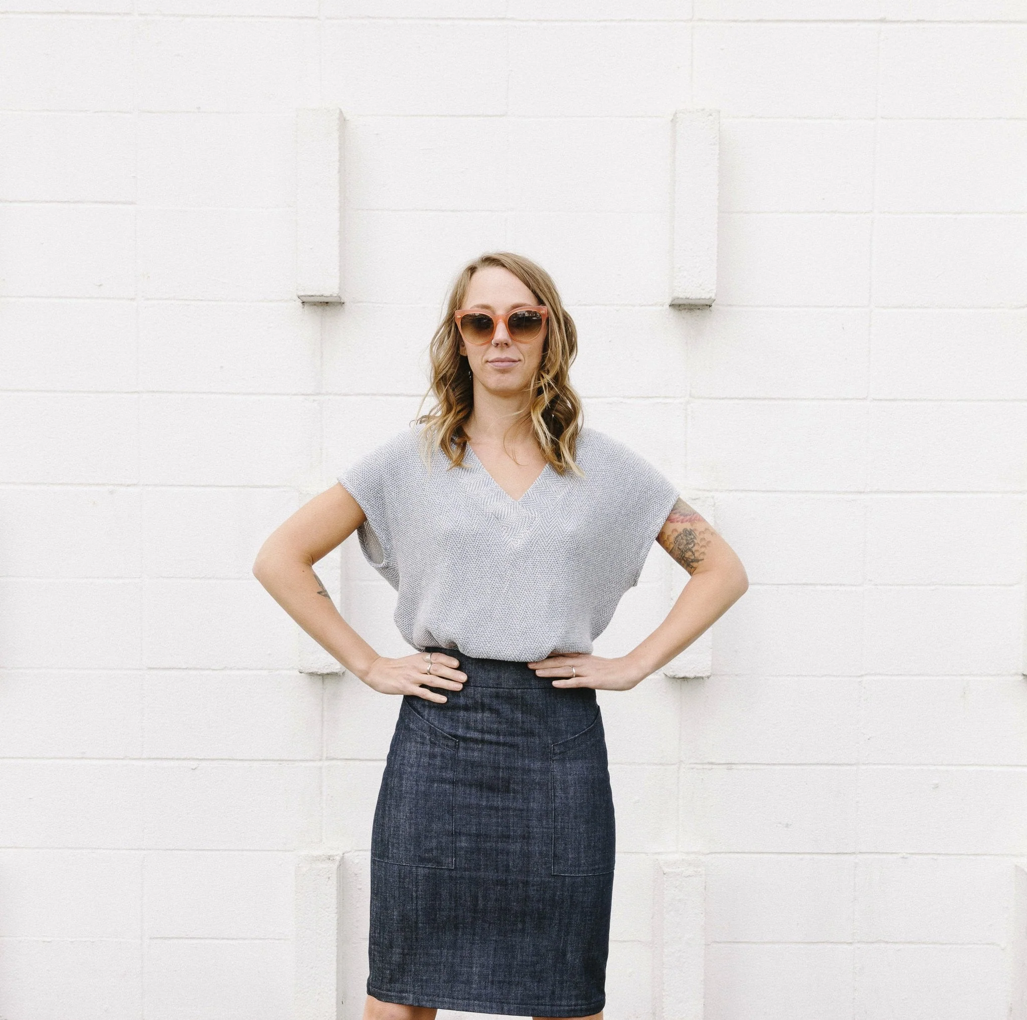 The Tabor V-Neck Sewing Pattern - Sew House Seven - Image 17