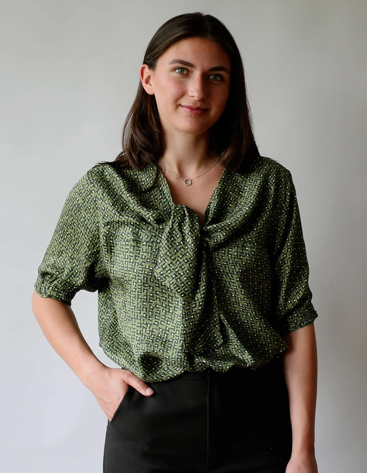 The Tie Blouse and Dress - PDF Pattern - The Makers Atelier - Image 3