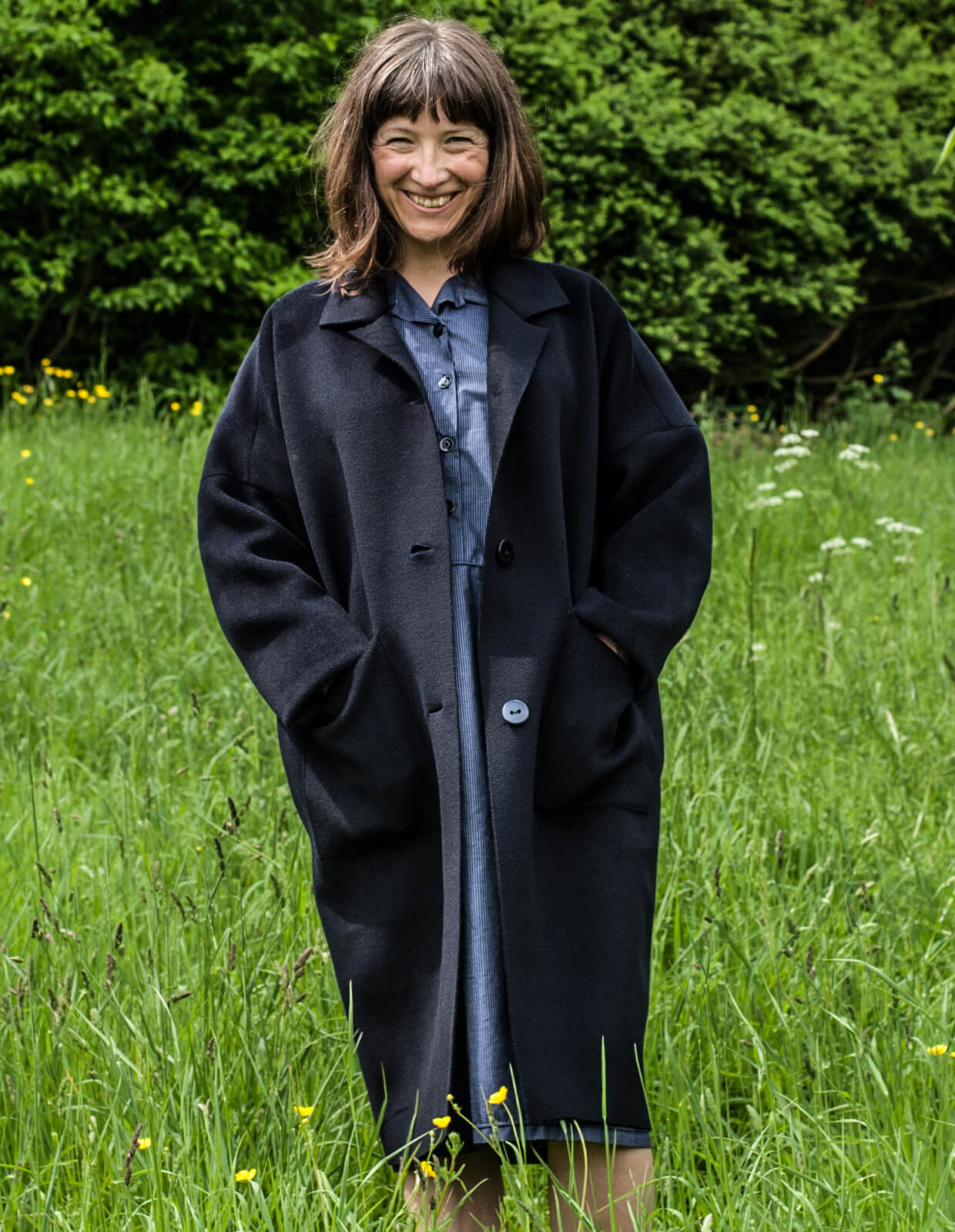 The Unlined Raw Edge Coat - PDF Pattern - The Makers Atelier - Image 5