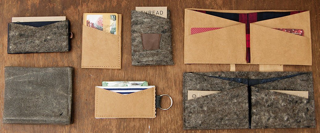 The Wallet Set PDF Sewing Patterns - Thread Theory
