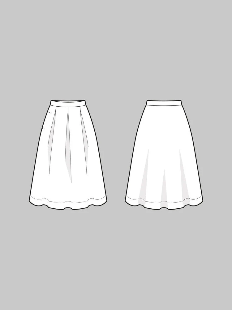 Three Pleat Skirt Pattern - The Assembly Line - Image 5