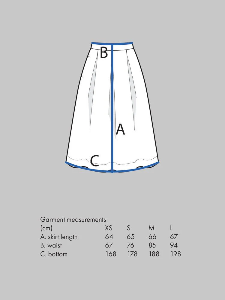 Three Pleat Skirt Pattern - The Assembly Line - Image 6