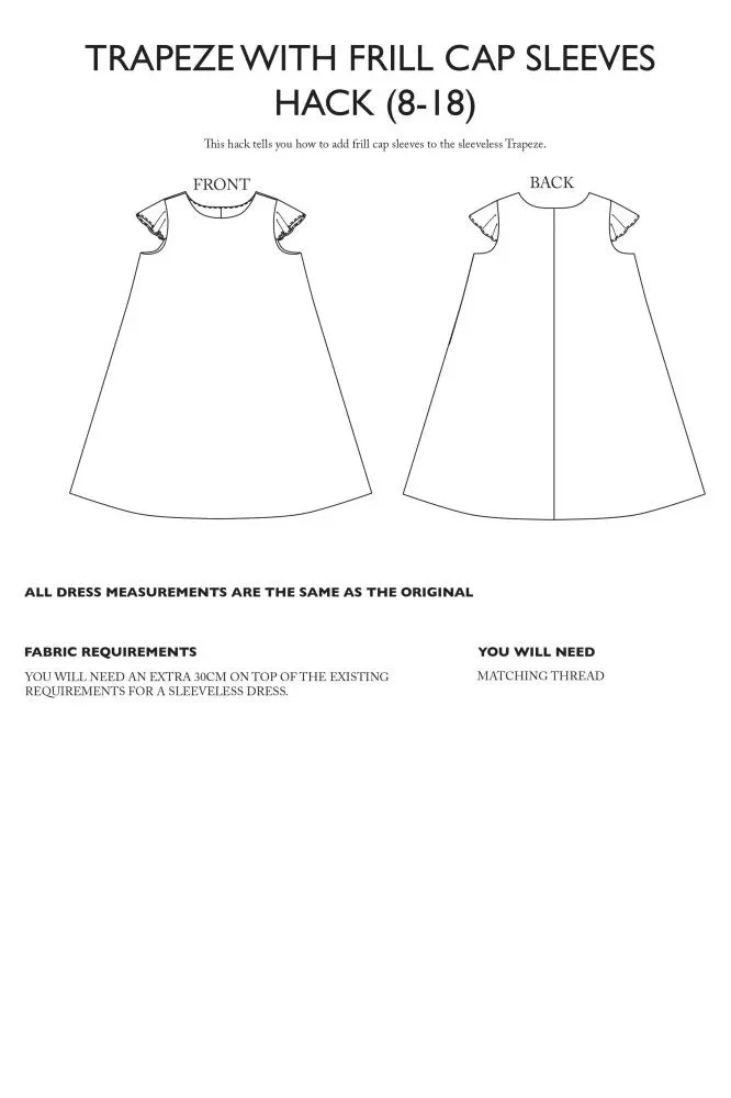 Trapeze Pattern Additions PDF Pattern - Merchant & Mills - Image 22