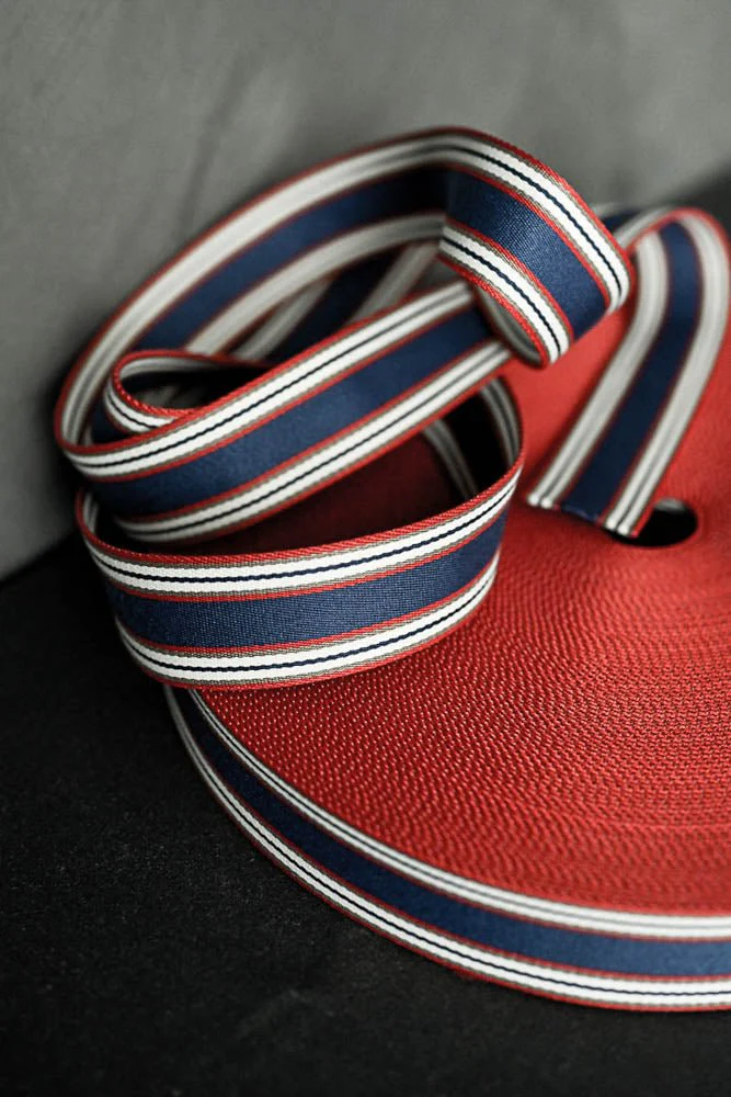 Trinian 40mm Webbing (Assorted Colours) - European Import - Merchant & Mills (Per Meter) - Image 4