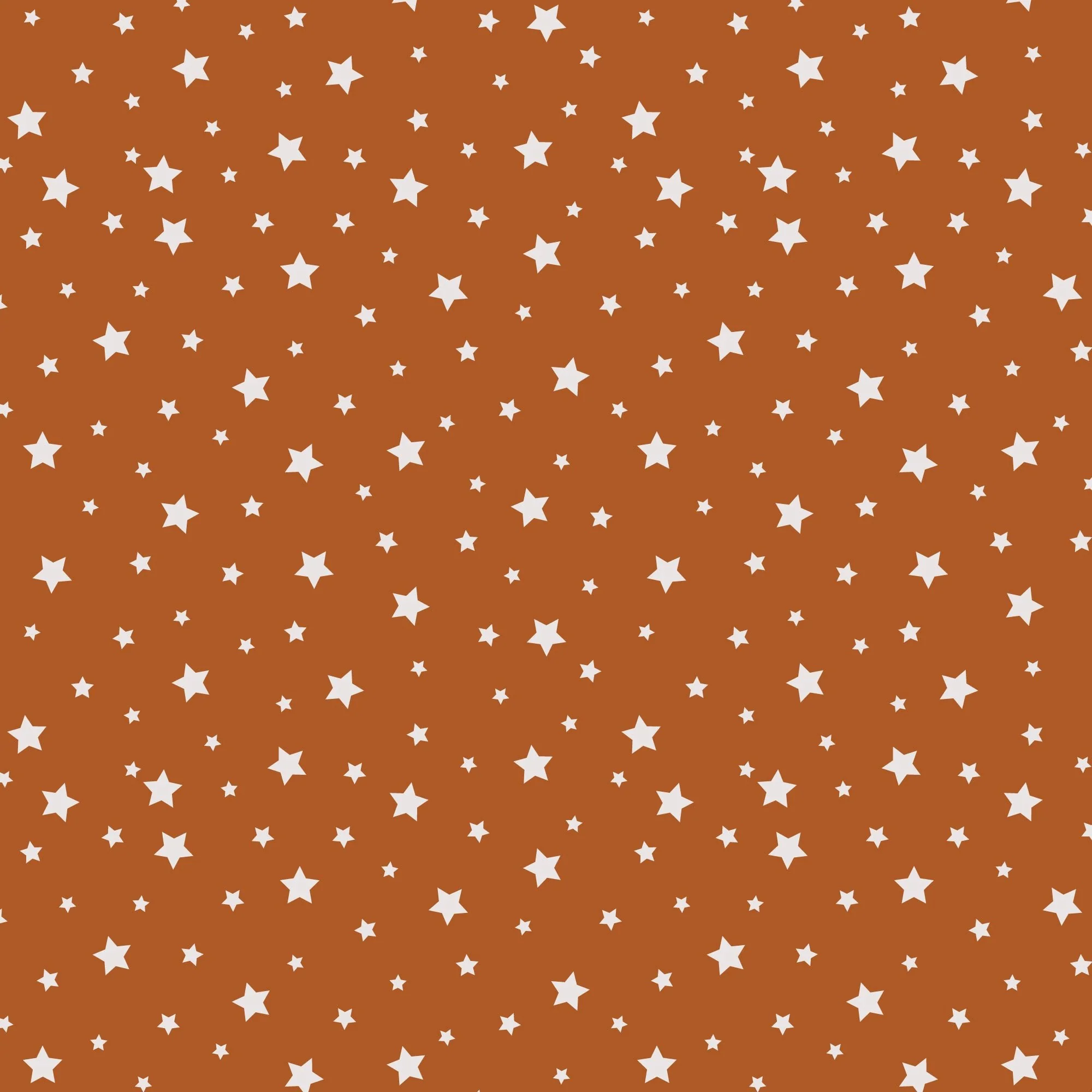 Under The Same Stars - Rust - Backwoods and Boots - Softly Studio - Cloud 9 Fabrics - Poplin - Image 3