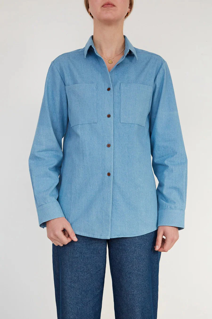 Unisex Shirt PDF Pattern - Modern Sewing Co. - Image 11