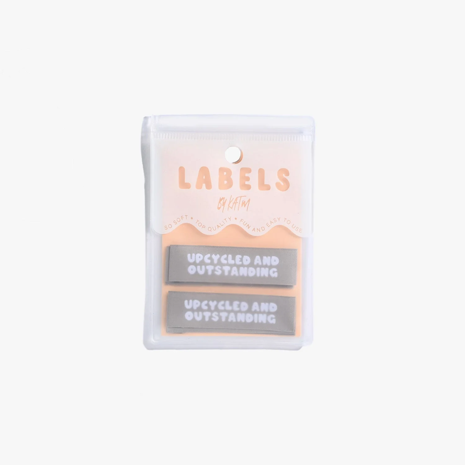 "UPCYCLED AND OUTSTANDING" Woven Label Pack - Kylie And The Machine - Image 5
