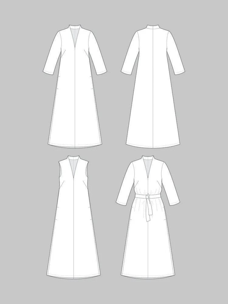 V-Neck Dress Pattern - The Assembly Line - Image 9