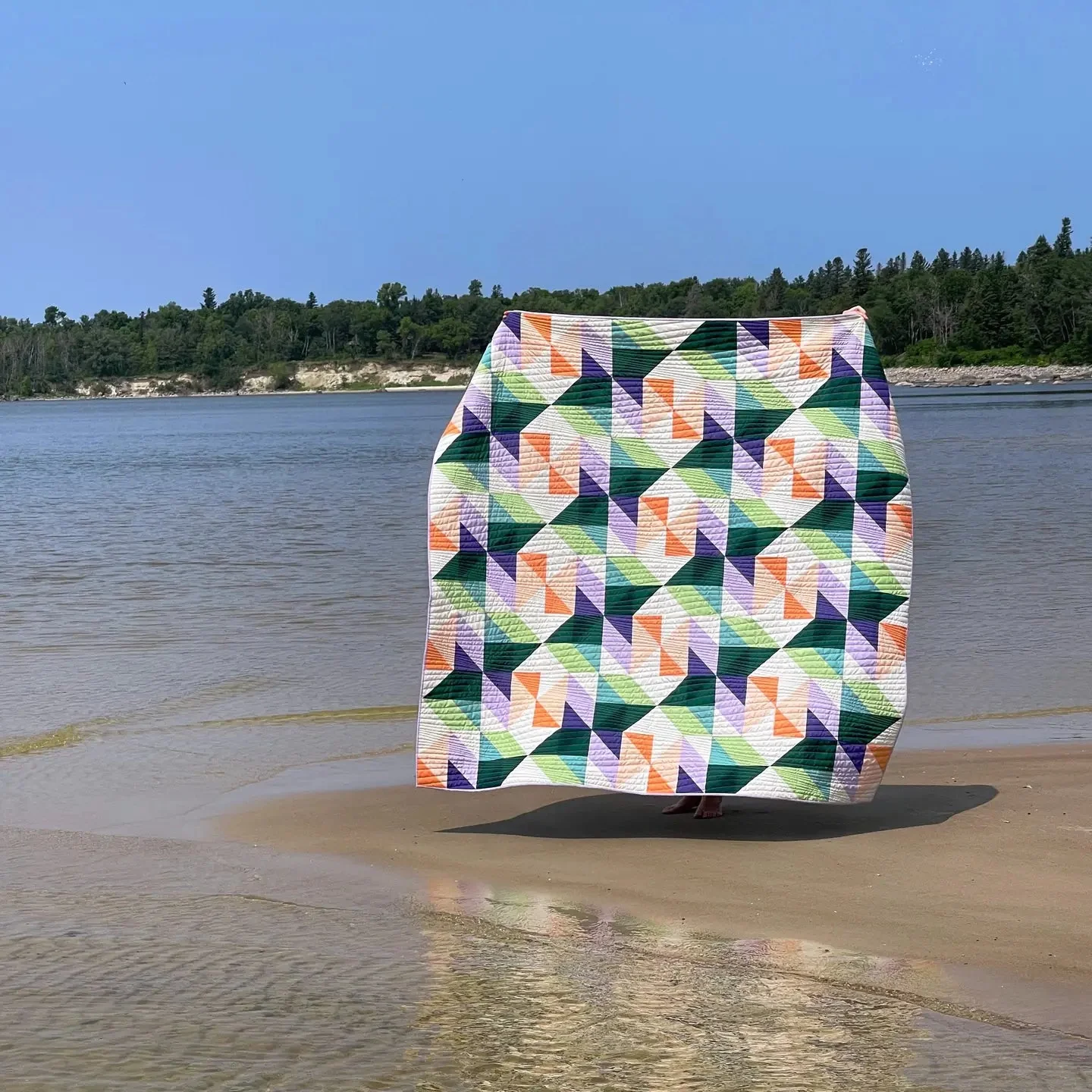 Victoria Beach Paper Pattern - The Blanket Statement Quilt Co. - Image 4