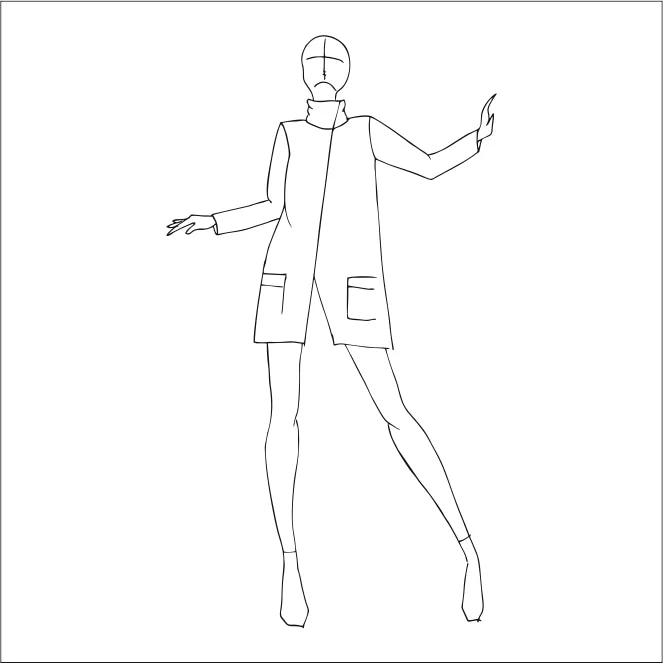 Vienne Coat Sewing Pattern - Size Me - Image 9