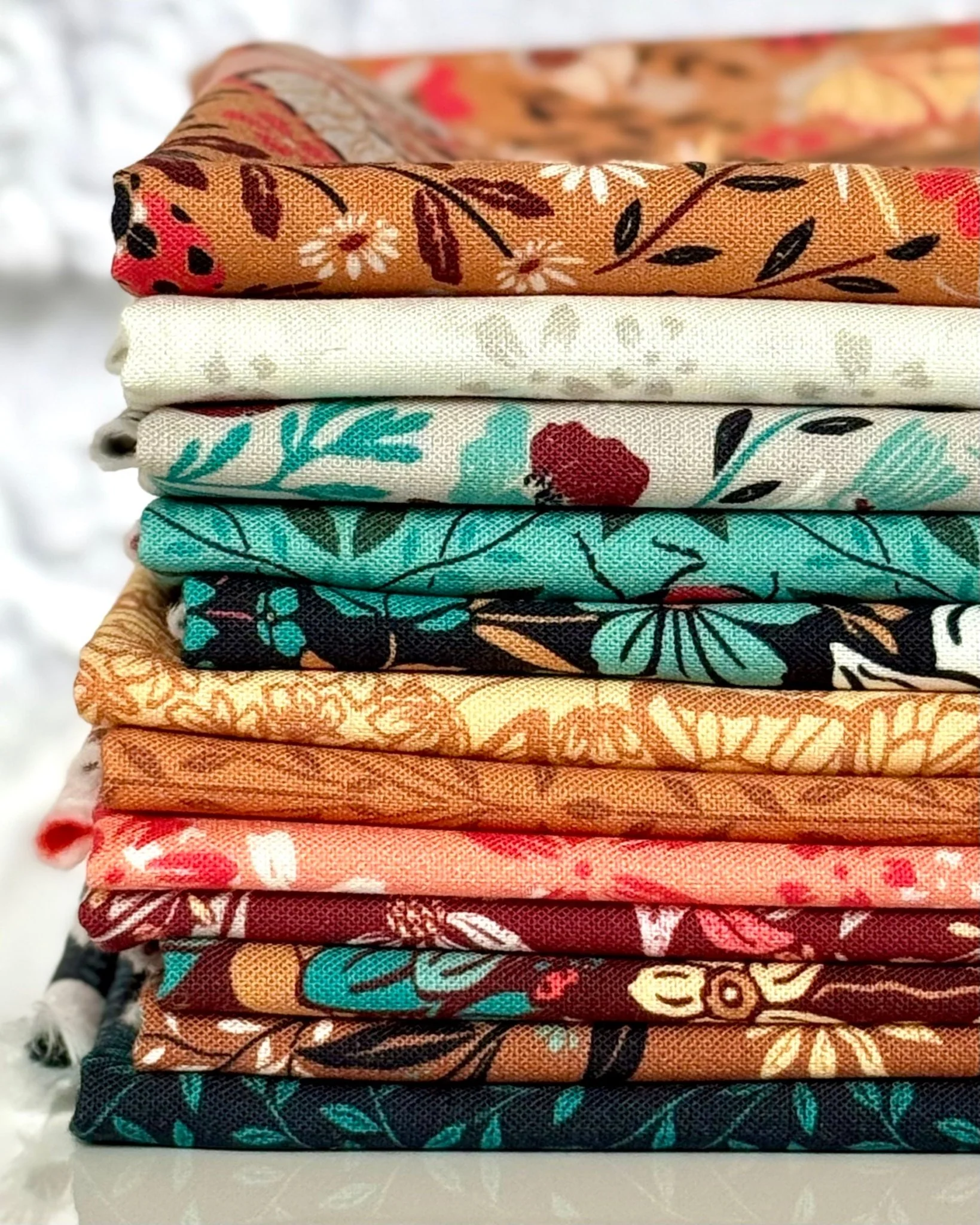 Ladybird - Eventide - Jillian Anderson - Cloud 9 Fabrics - Poplin - Image 5