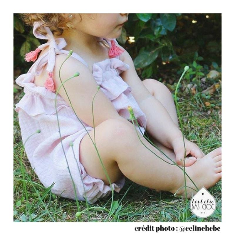 Volantis Tank Romper Sewing Pattern- Baby 1/24M - Ikatee - Image 9